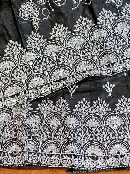 Luxury Embroidered 3-Piece Suit Flapper Style